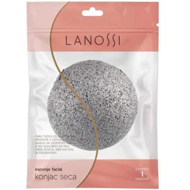 ESPONJA FACIAL KONJAC SECA LANOSSI LS5009