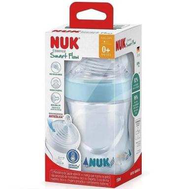 MAMADEIRA ANTICOLICA NUK ESSENCE SMART FLOW 150ML BPA FREE ORAL FIT Rosa