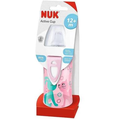 COPO DE TREINAMENTO ACTIVE CUP 300ML NUK PA7606 Azul