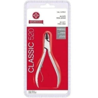 ALICATE PARA UNHAS PROFISSIONAL MUNDIAL INOX 520-C