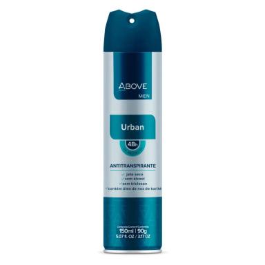 DESODORANTE AEROSSOL ABOVE MEN URBAN 48HS 150ML