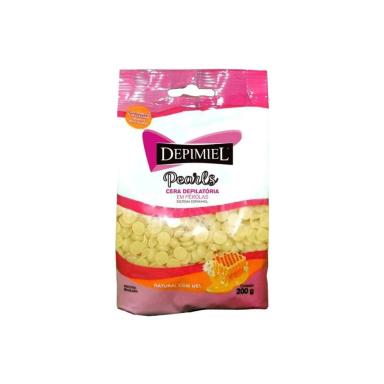 CERA DEPILATóRIA DEPIMIEL NATURAL 200G