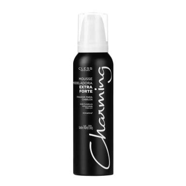 MOUSSE FIXADORA CHARMING SPECIAL BLACK EXTRA FORTE 140ML
