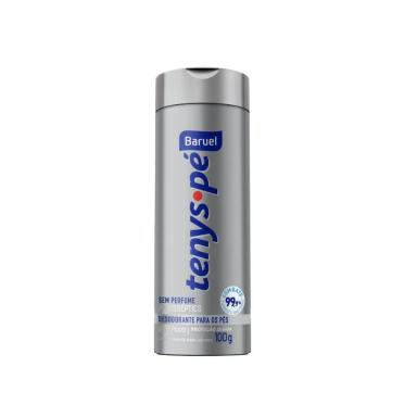TALCO PéS TENYS Pé BARUEL PO SEM PERFUME 100GR