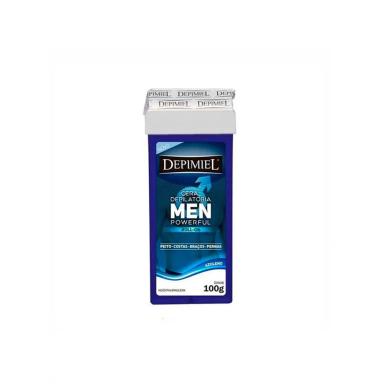 CERA DEPILATóRIA ROLL ON DEPIMIEL MEN POWERFULL REFIL 100G