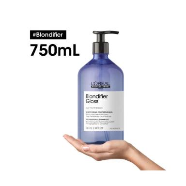 SHAMPOO L'ORéAL SéRIE BLONDIFIER GLOSS 750ML