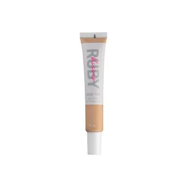 BASE FACIAL SKIN TINT FLUIDA RUBY KISS EFEITO NATURAL COR 130 30ML - xpto