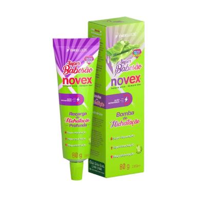 RECARGA NOVEX HIDRATAçãO PROFUNDA SUPER BABOSãO 80GR