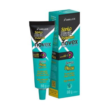 RECARGA NOVEX ÓLEOS SANTO BLACK PODEROSO 80GR