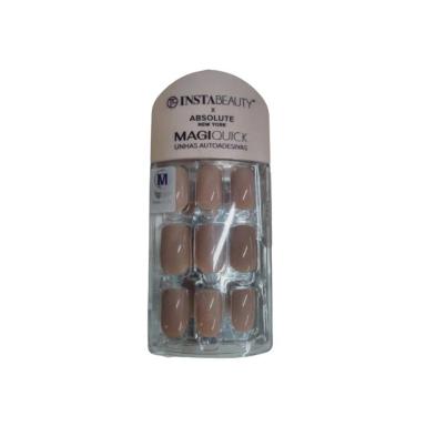 UNHA POSTIçA ABSOLUTE NY AUTO ADESIVA TEA BROWN M