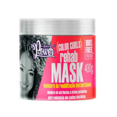 MáSCARA DE TRATAMENTO SOUL POWER DE REABILITAçãO COLORS REHAB MASK 400G