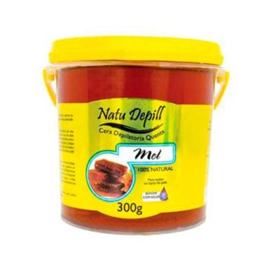 CERA DEPILATóRIA NATU DEPILL MEL 300G