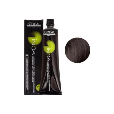 TINTURA L'OREAL PROFISSIONAL INOA 4 CASTANHO 60ML