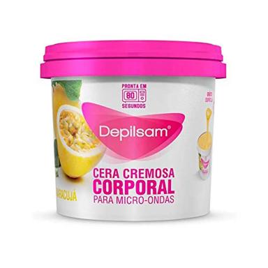 CERA DEPILATóRIA DE MICROONDAS DEPILSAM MARACUJá 200G