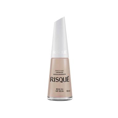 ESMALTE RISQUE CREMOSO BEGE EU ME BEIJA