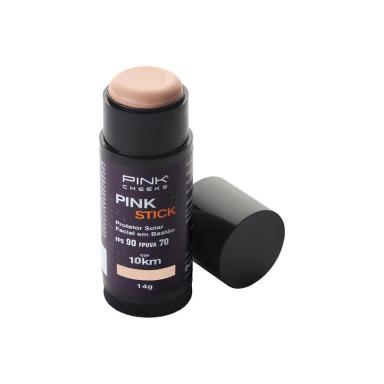 PROTETOR SOLAR E BASE PINK STICK FPS90 FPUVA70 10KM - 14G - PINK CHEEKS