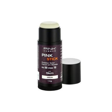 PROTETOR SOLAR E BASE PINK STICK FPS90 FPUVA70 - 5KM 14G - PINK CHEEKS