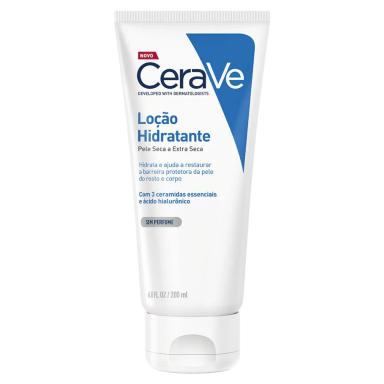 CERAVE LOçãO HIDRATANTE PELE SECA E EXTRA SECA  200ML