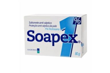 GALDERMA SOAPEX 1% SABONETE 80G