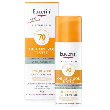 EUCERIN SUN OIL CONTROL TINTED CLARO FPS70 50G