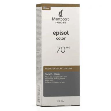 MANTECORP EPISOL COLOR TOM 2 CLARO FPS 70 40ML