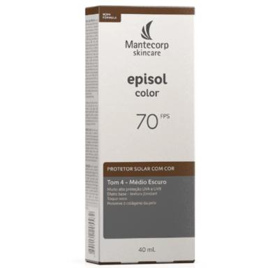 MANTECORP EPISOL COLOR TOM 4 MéDIO ESCURO FPS 70 40ML