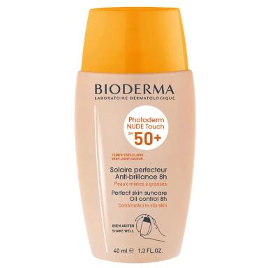 BIODERMA PHOTODERM NUDE TOUCH FPS50+ MUITO CLARO 40ML