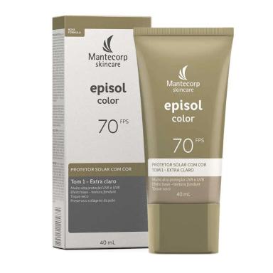 MANTECORP EPISOL COLOR PELE EXTRA CLARA TOM 1 FPS70 40G