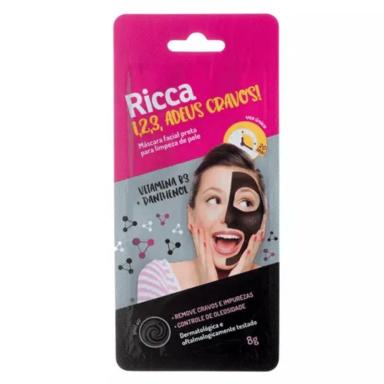 RICCA MáSCARA FACIAL 1,2,3 ADEUS CRAVOS 8G