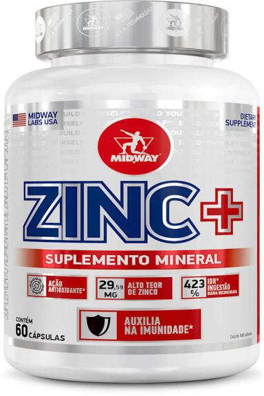 ZINC+ 60 CáPS - MIDWAY