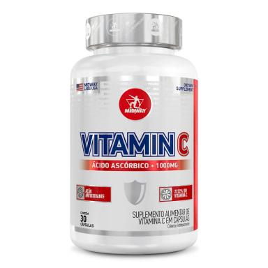 VITAMINA C 1000MG 30 CáPS - MIDWAY