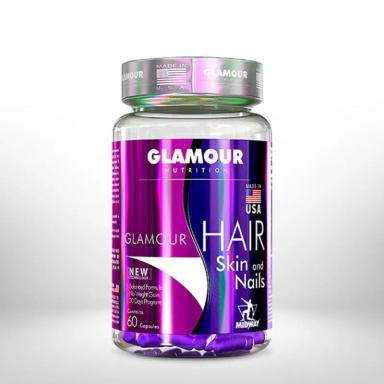 HAIR SKIN &amp;amp;AMP; NAILS GLAMOR 60 CáPS - MIDWAY