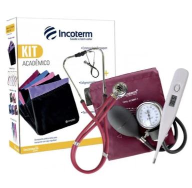 KIT ACADêMICO KA100 INCOTERM Bordo