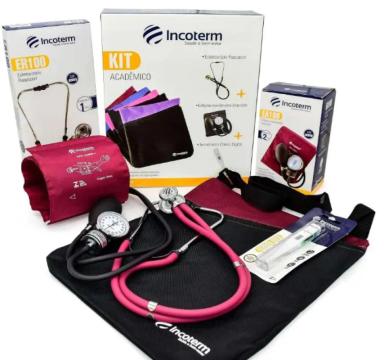 KIT ACADêMICO KA100 INCOTERM Rosa