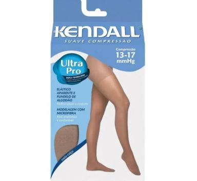 MEIA CALçA KENDALL SUAVE COMPRESSãO COM PONTEIRA 13-17MMHG MEL P