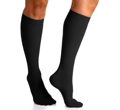 MEIA SIGVARIS 3/4 PANTURRILHA 282 COTTON COMFORT 20-30 MMHG PONTEIRA FECHADA G3