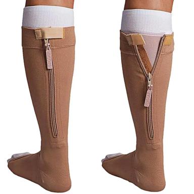 KIT MEIAS P/ÚLCERAS ULCERCOMFORT VENOSAN C/ZíPER G CURTA