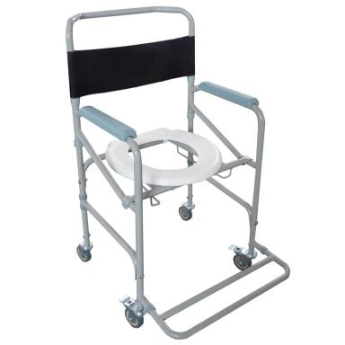 CADEIRA DE BANHO DOBRáVEL D40 DELLAMED CADEIRA HIGIêNICA D40 EM AçO - DELLAMED