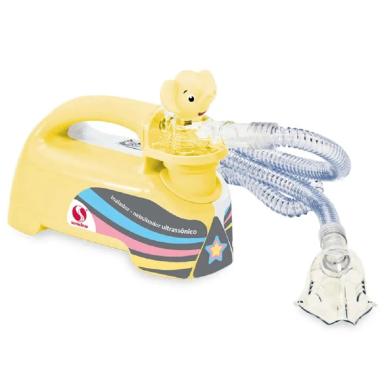 NEBULIZADOR SONICLEAR PULMOSONIC AMARELO NEBULIZADOR SONICLEAR PULMOSONIC AMAR.