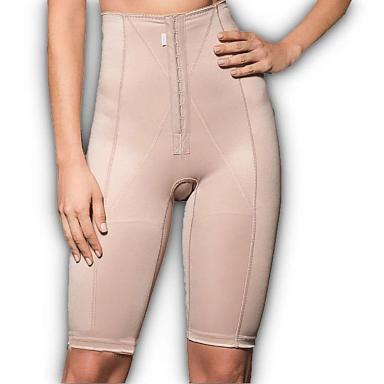 CINTA BERMUDA MODELADORA ABERTURA FRONTAL CHOCOLATE TAM P