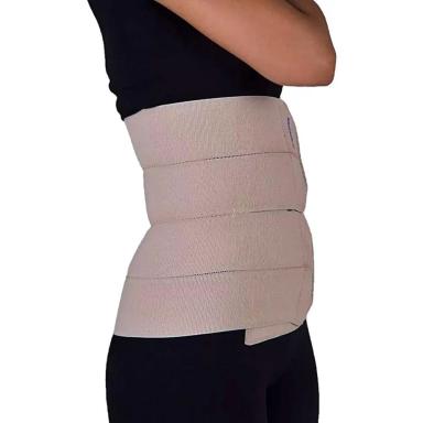 CINTA ABDOMINAL PóS-CIRúRGICA SALVAPé - 4 PAINéIS - TAM P/M