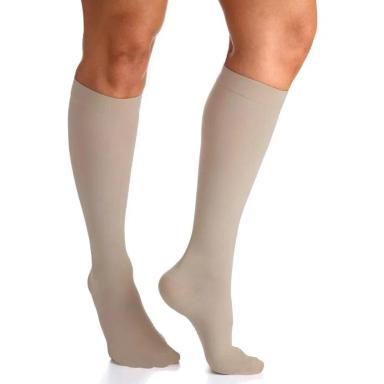 MEIA 3/4 SELECT COMFORT PREMIUM 30-40MMHG NATURAL FECHADA M3