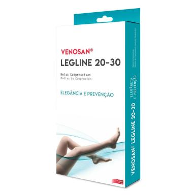 MEIA-CALçA LEGLINE VENOSAN 20-30MMHG FECHADA SAHARA TAM P