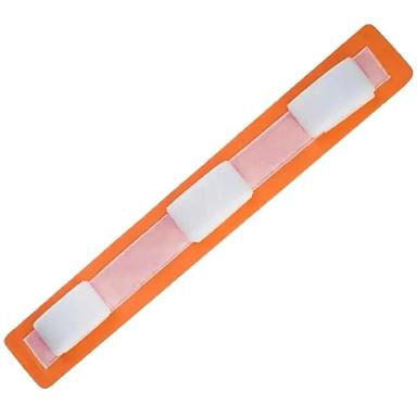 Tala Fácil Com Velcro VidaResgate Tam M Laranja 63x9cm - unidade