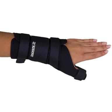 TALA PUNHO/POLEGAR SALVAPE TECIDO CURTA ESQ PRETA P- UNIDADE