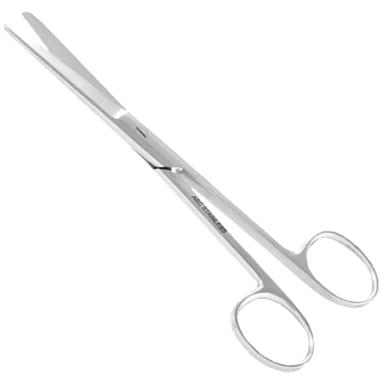 TESOURA CIRúRGICA ROMBA/ROMBA - RETA - 15 CM - ABC
