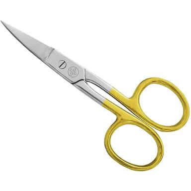 TESOURA RETA PARA UNHAS GOLD MUNDIAL 9CM BC-333 - UNIDADE