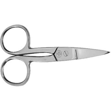 TESOURA RETA PARA UNHAS FLEX MUNDIAL INOX - UNIDADE