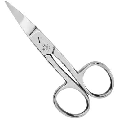 TESOURA CURVA PARA UNHAS FLEX MUNDIAL INOX - UNIDADE