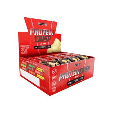 PROTEIN CRISP BAR (540G) 12UN DUO CRUNCH INTEGRALMEDICA